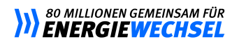 Kampagne 80 Millionen gemeinsam für den Energiewechsel – unterstützt von Energieberater De Gauß